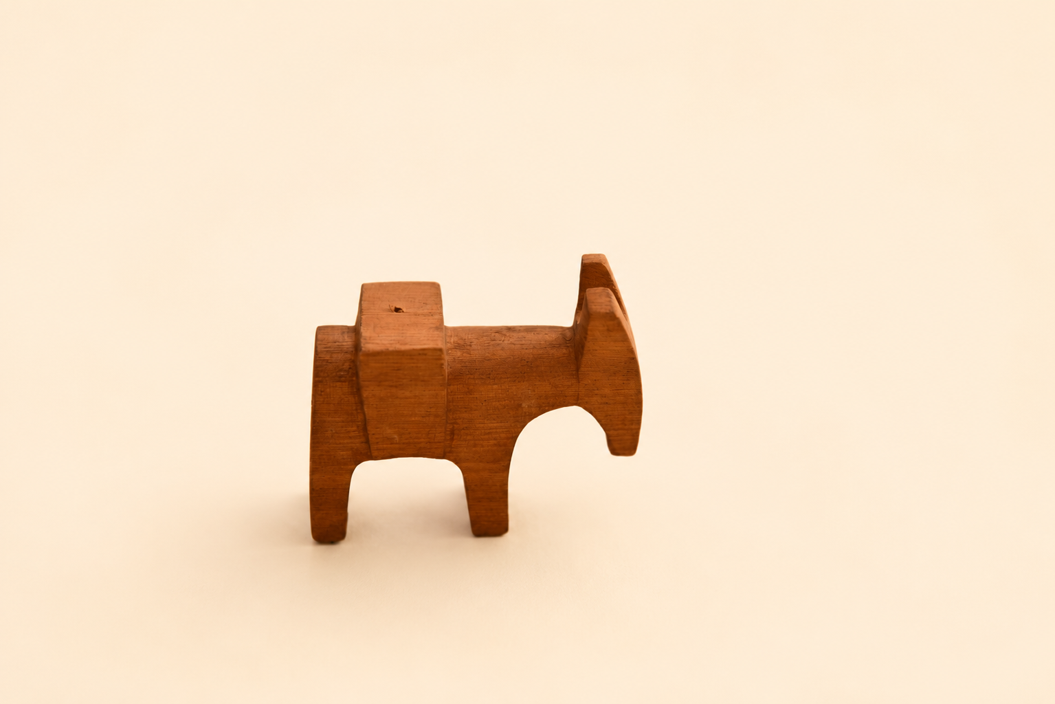 Wooden Donkey Incense Holder