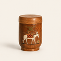 Oud Beeswax Candle – Donkey Illustration Edition